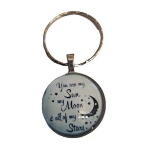 Key Chain Sun Moon And Stars